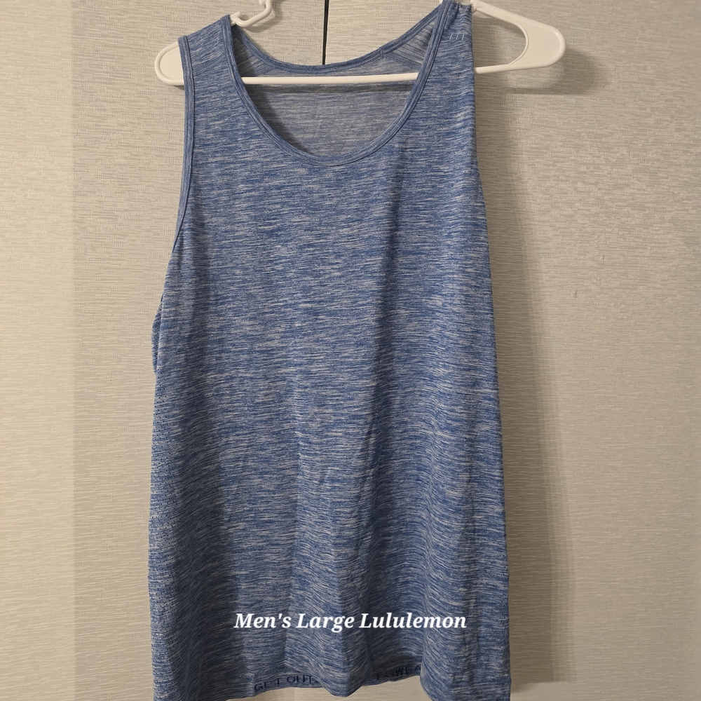 Lululemon Athletica Blue Relaxed Tank Top